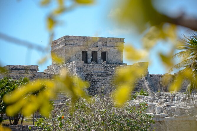 Tulum Ruins, Turtles in Akumal and Cenote tour - The cave-like cenote at Yax-Muul