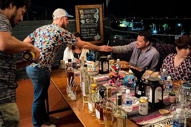 Unique Mexican Spirits Tasting & Pairing Experience - A Mexican spirits class above central La Paz