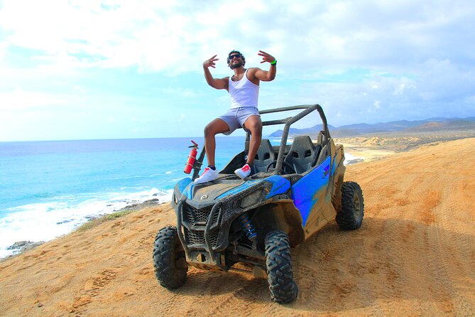 UTV Adventure with Free Camel Ride and Sky Bikes - The camel ride by the beach
