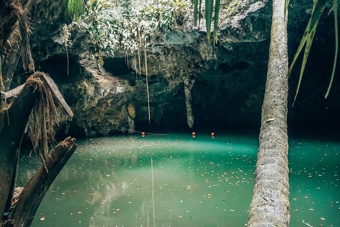 Wild Jade Cavern ATV Tour With Transfer - Entering Jade Cavern and the Chempita cenote
