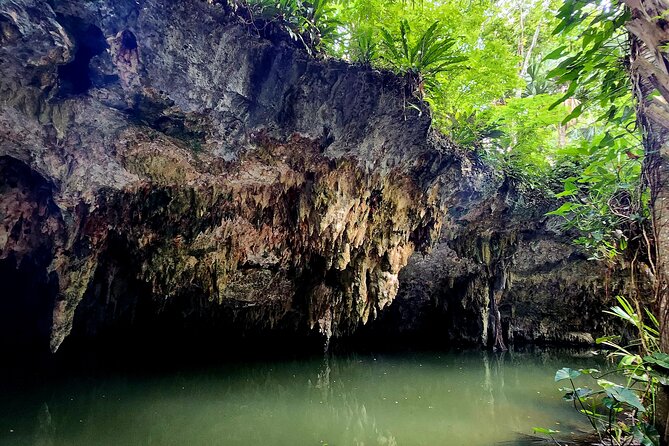 Wild Jade Cavern ATV Tour With Transfer - Mayan remains add context to the cave